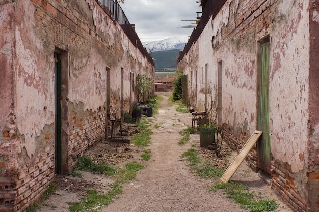 Free photo ghost village