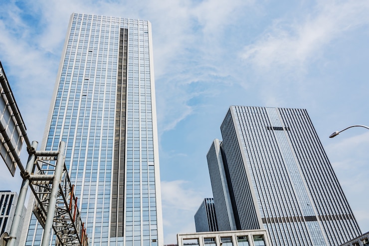 免費 Photo 巨大的玻璃建築