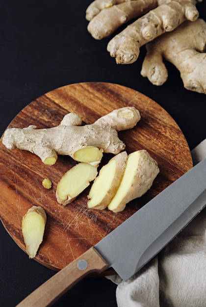 Free photo ginger root