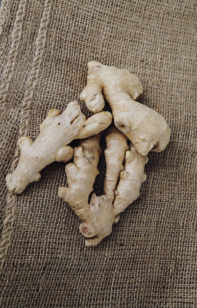 Free photo ginger root