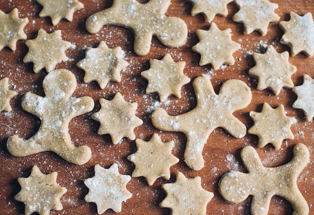 Free photo gingerbread cookies