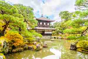 Foto gratuita tempio di ginkakuji