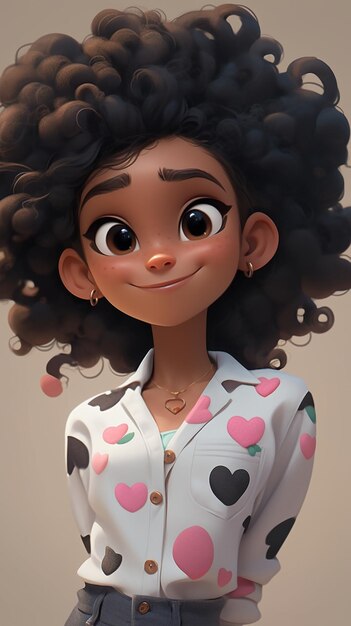 girl afro