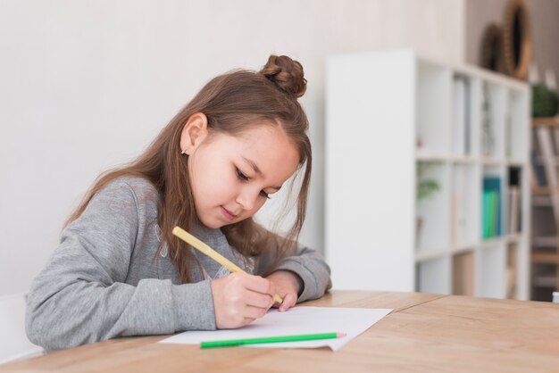 Girl painting