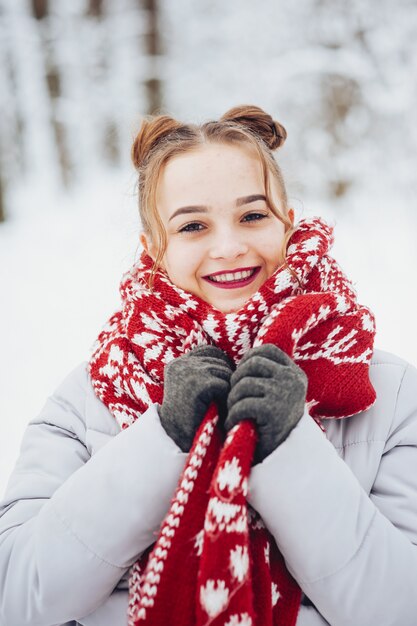 girl in a park