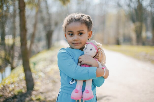 girl in park