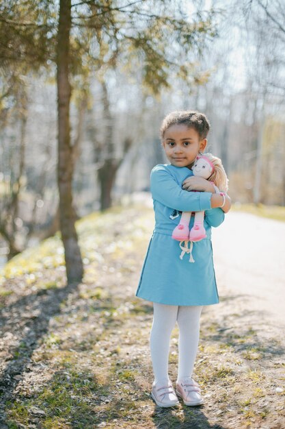 girl in park