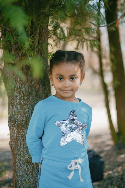 Free photo girl in park