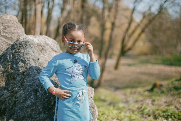 girl in park