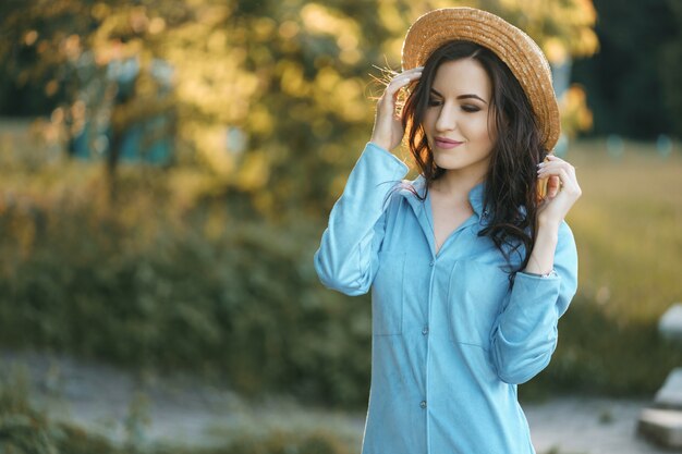 girl in a park