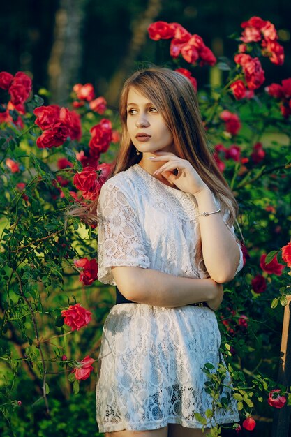 girl in the park