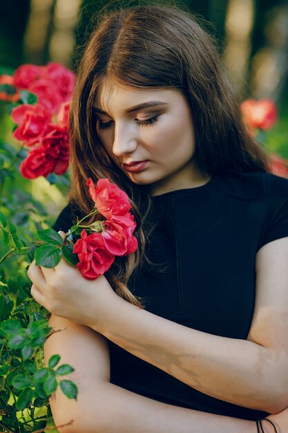 girl in the park