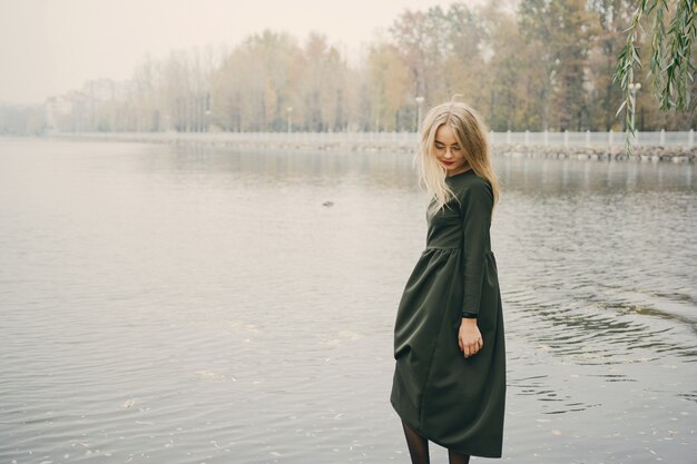 girl in the park