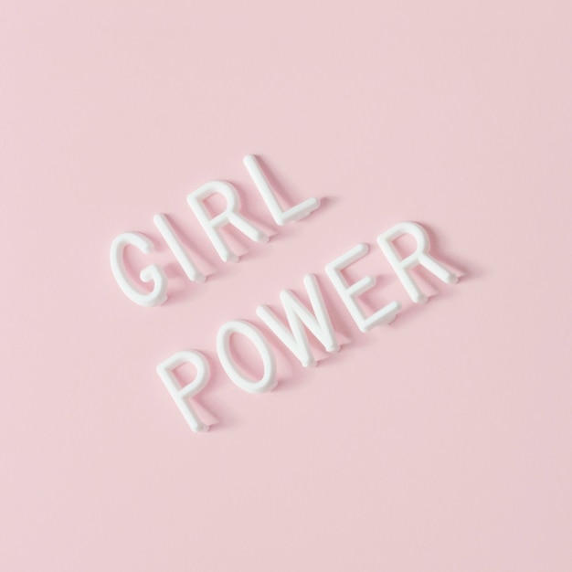 Free photo girl power