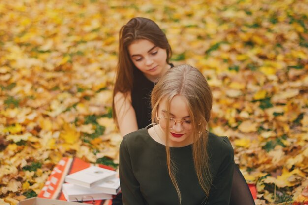 girls in a park