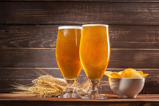 Foto gratuita bicchiere di birra