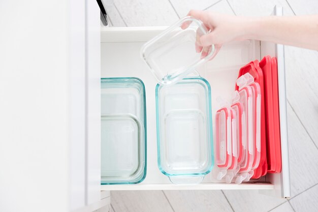 Glass lunch boxes