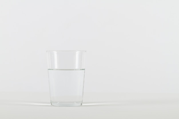 Free photo glass of water