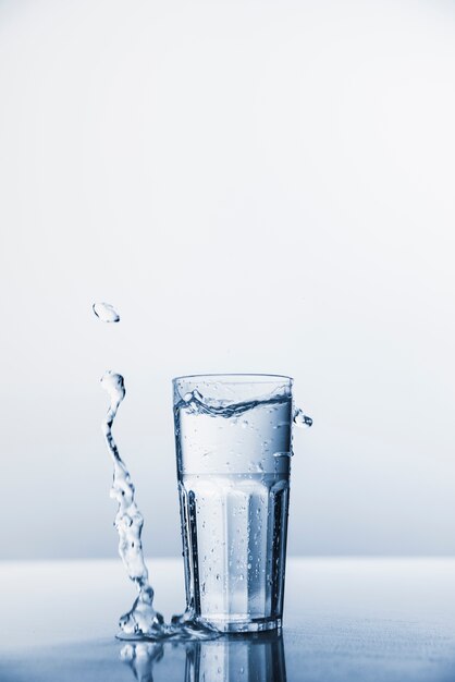 Glass of water