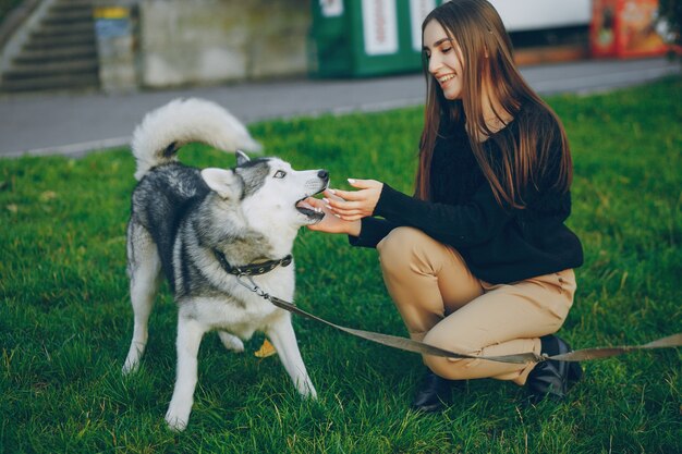 眼鏡ライフスタイル2犬1