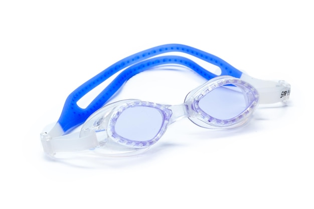 Glasses on a white background