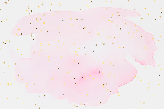 Free photo glitter pink watercolor wallpaper