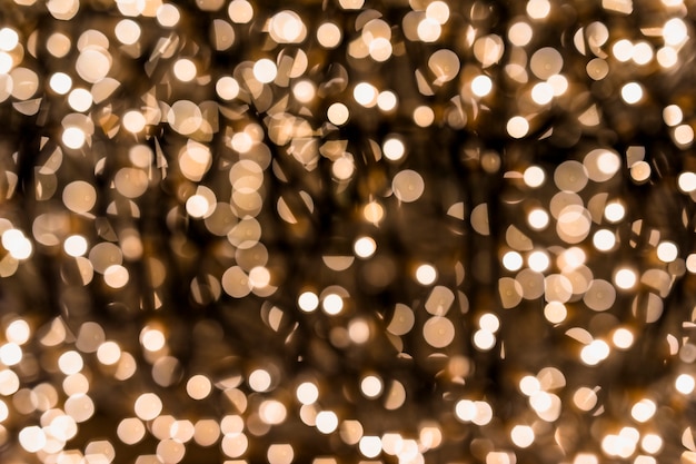 Glitter vintage lights background