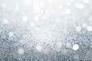 Free photo glittery silver background