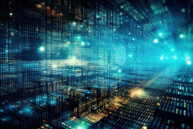 Free Photo global business internet network connection iot internet of things business intelligence concept bus