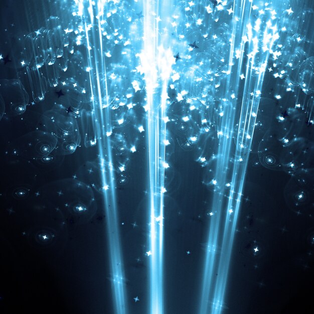 Glowing abstract particles wallpaper