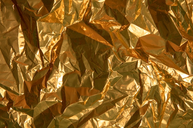 Gold aesthetic wallpaper with foil top view