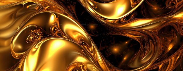 Free photo gold background or texture and gradients shadow ai generative