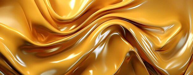 Free photo gold background or texture and gradients shadow ai generative