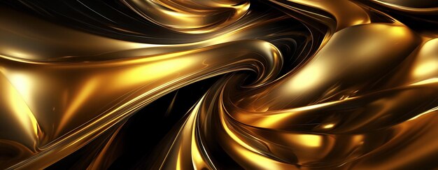 Free photo gold background or texture and gradients shadow ai generative