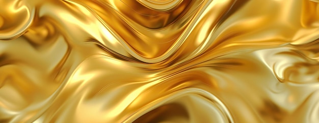 Free photo gold background or texture and gradients shadow ai generative