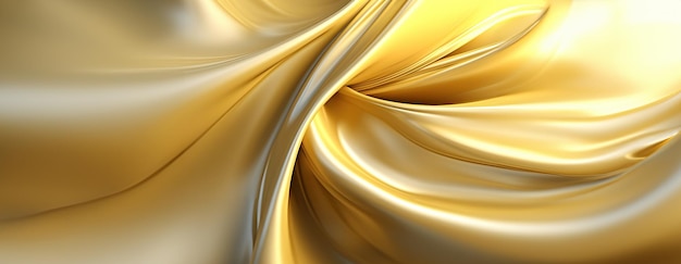 Free photo gold background or texture and gradients shadow ai generative