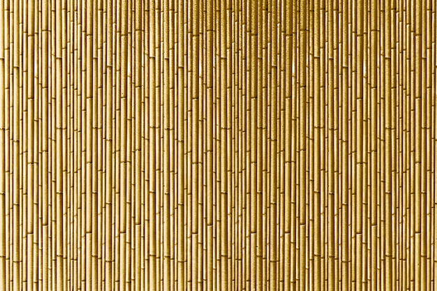 テクスチャード加工されたゴールドの竹のストライプ