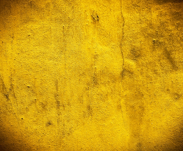 Gold Concrete Wall Textured Backgrounds Built Structure Concept