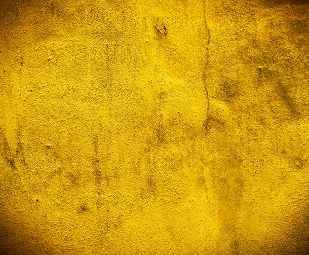 Gold Concrete Wall Textured Backgrounds Built Structure Concept