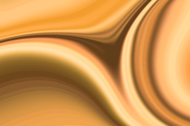 Gold fluid wave paint background
