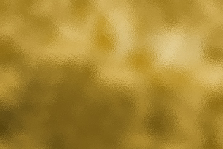 Free Photo gold foil texture background