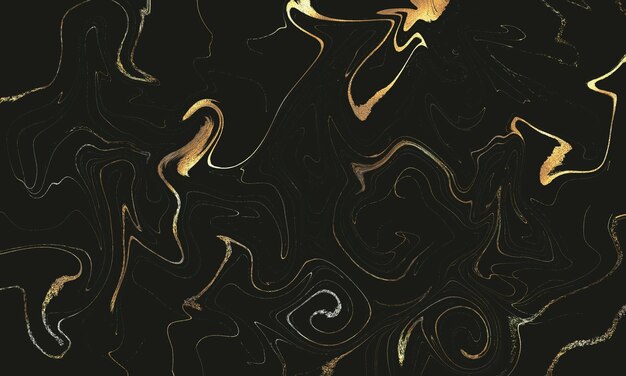 gold marble texture in dark background