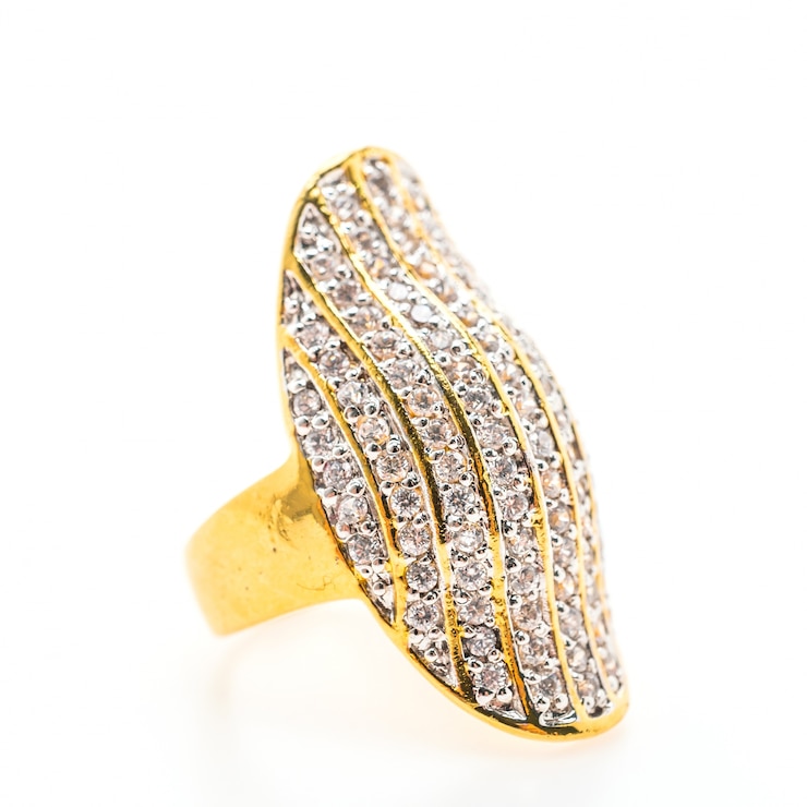 Free Photo gold ring