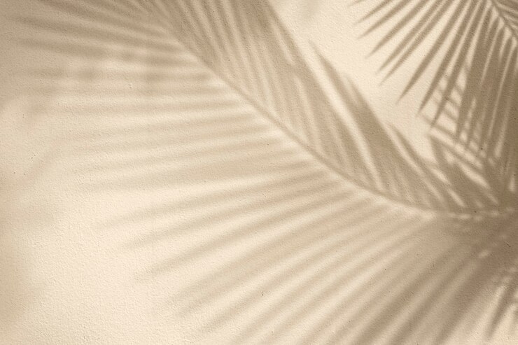 Free Photo golden background with palm tree