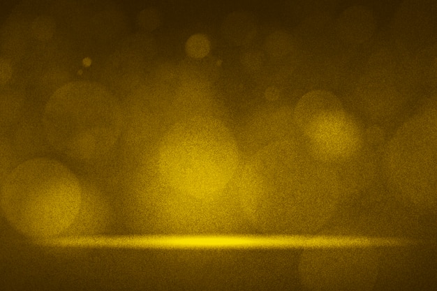 Free photo golden bokeh lights product background