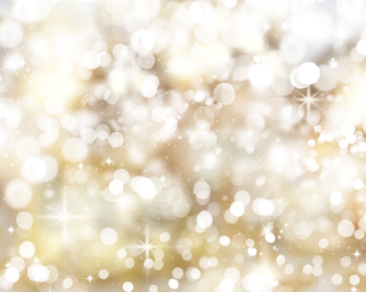 無料Photo ゴールデンクリスマスライト背景