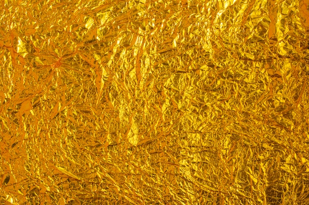 Golden concrete foil paper texture