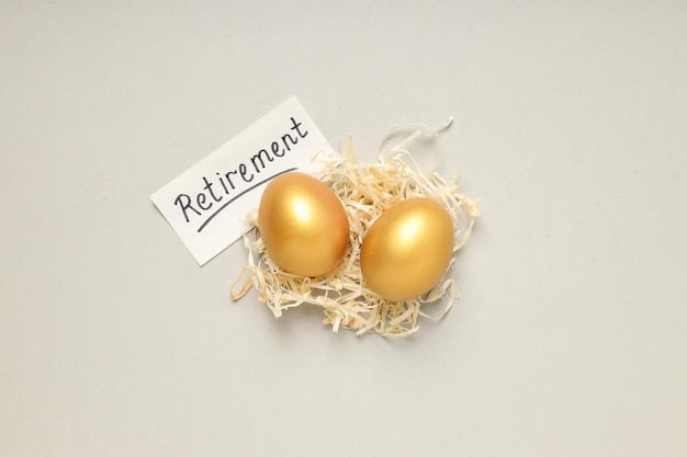 Golden eggs pension savings investments and retirement