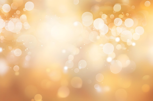 Free photo golden luxury bokeh light background