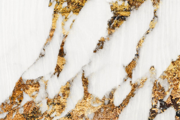 Golden marble textured background